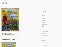 Tablet Screenshot of humor.compartela.net